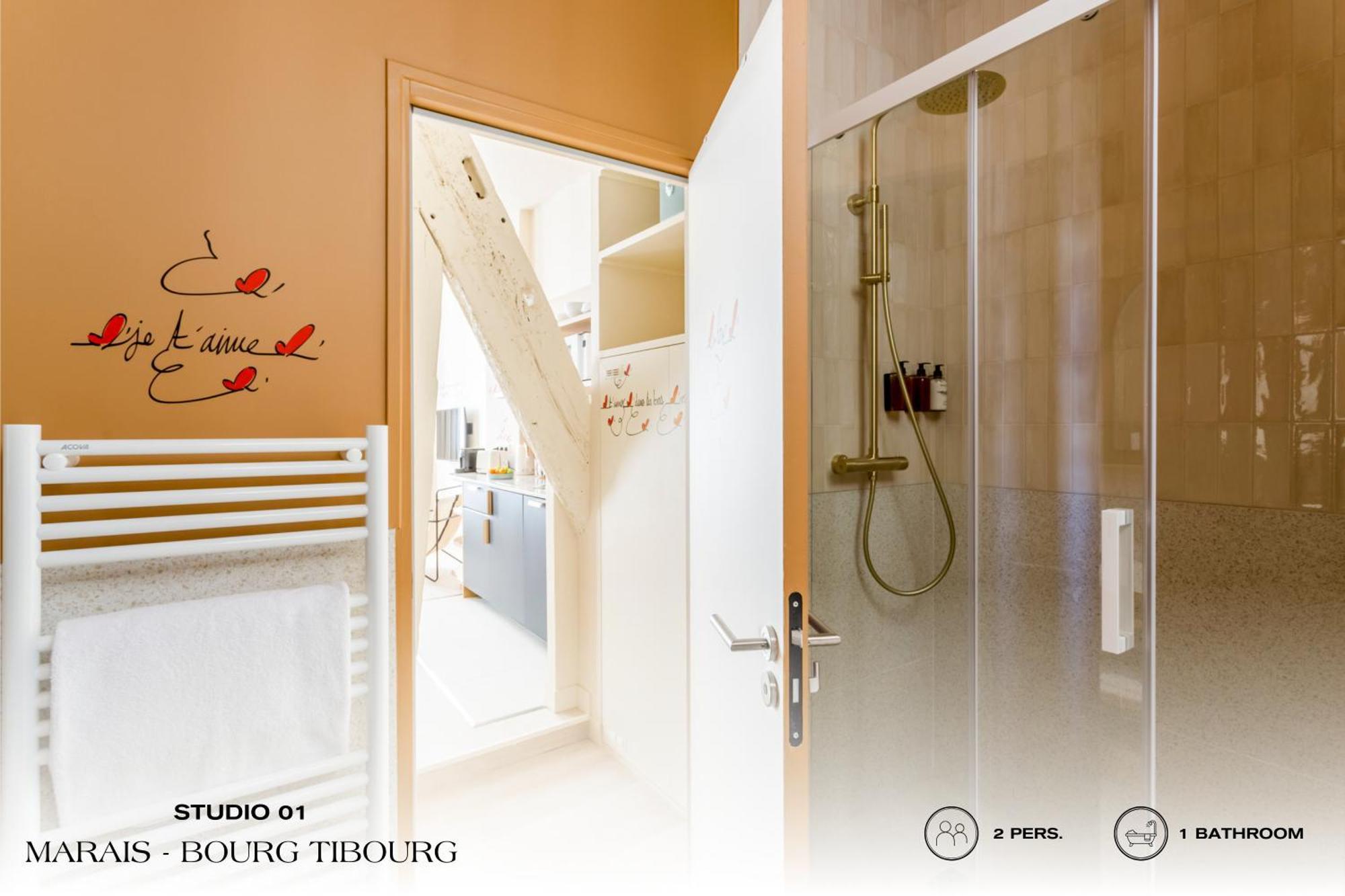 Апартаменты Beauquartier - Marais, Bourg Tibourg Париж Экстерьер фото